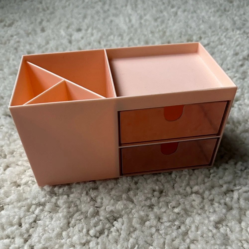 Pink Desk Organizer